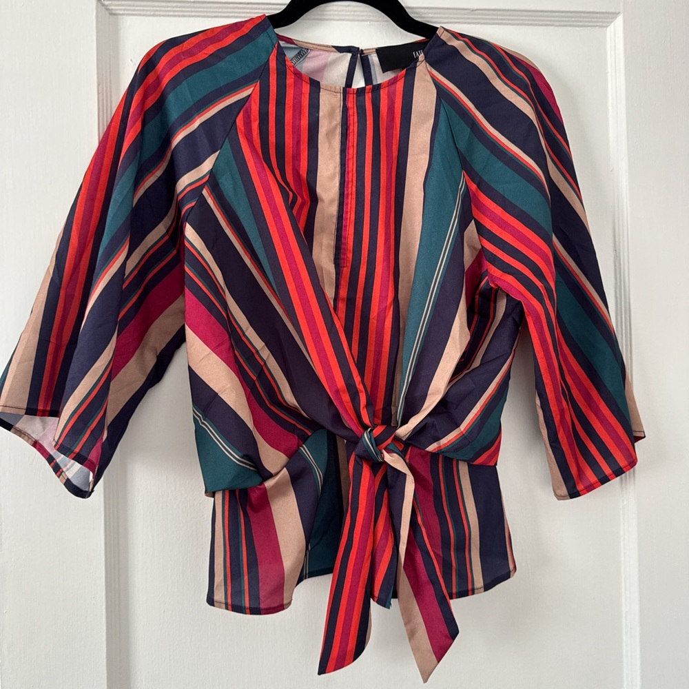 Striped Multicolor Women's Top